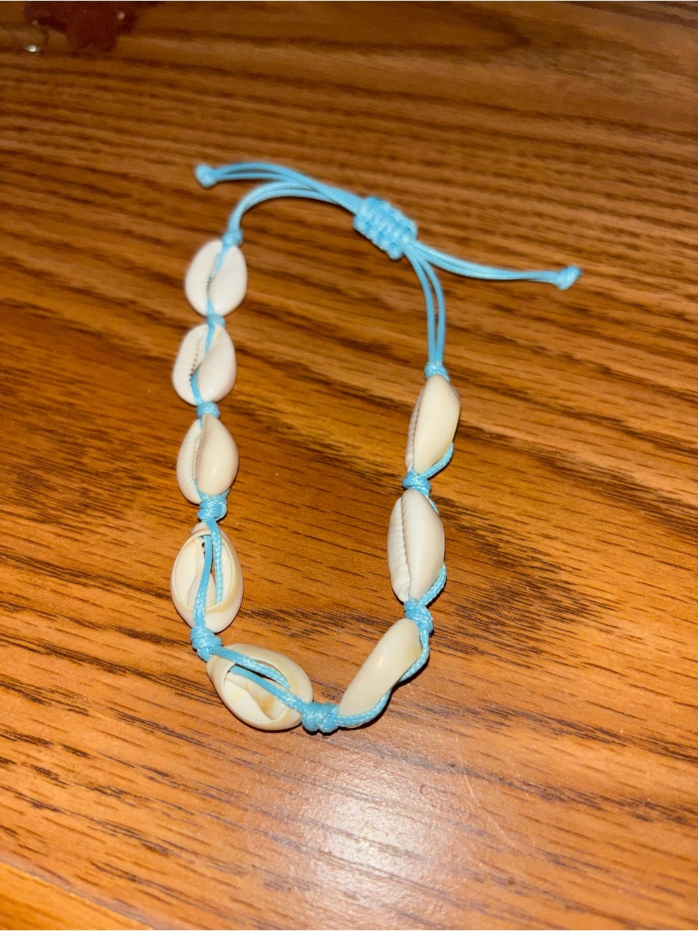 Shell anklet